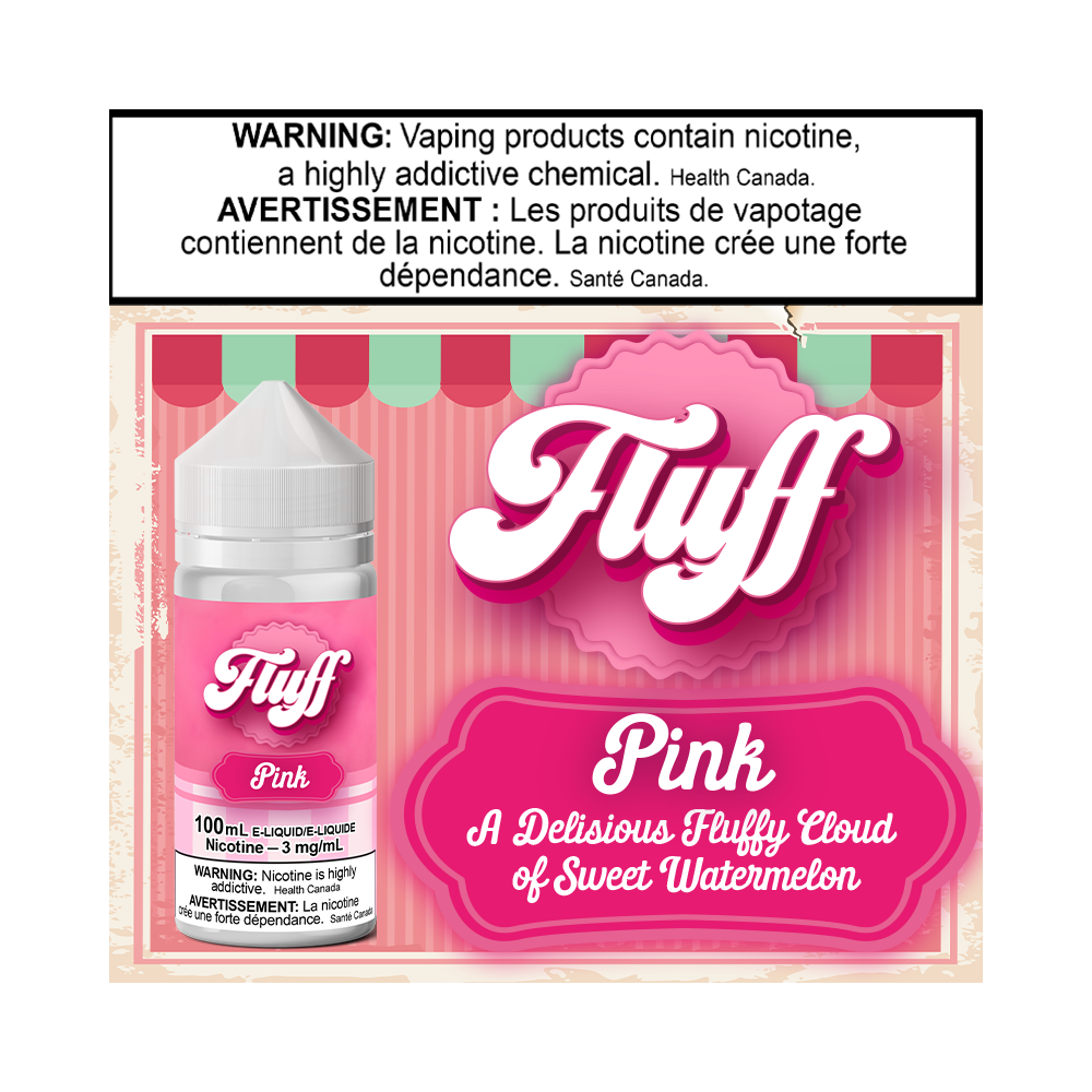 Fluff Pink 100ml Excised