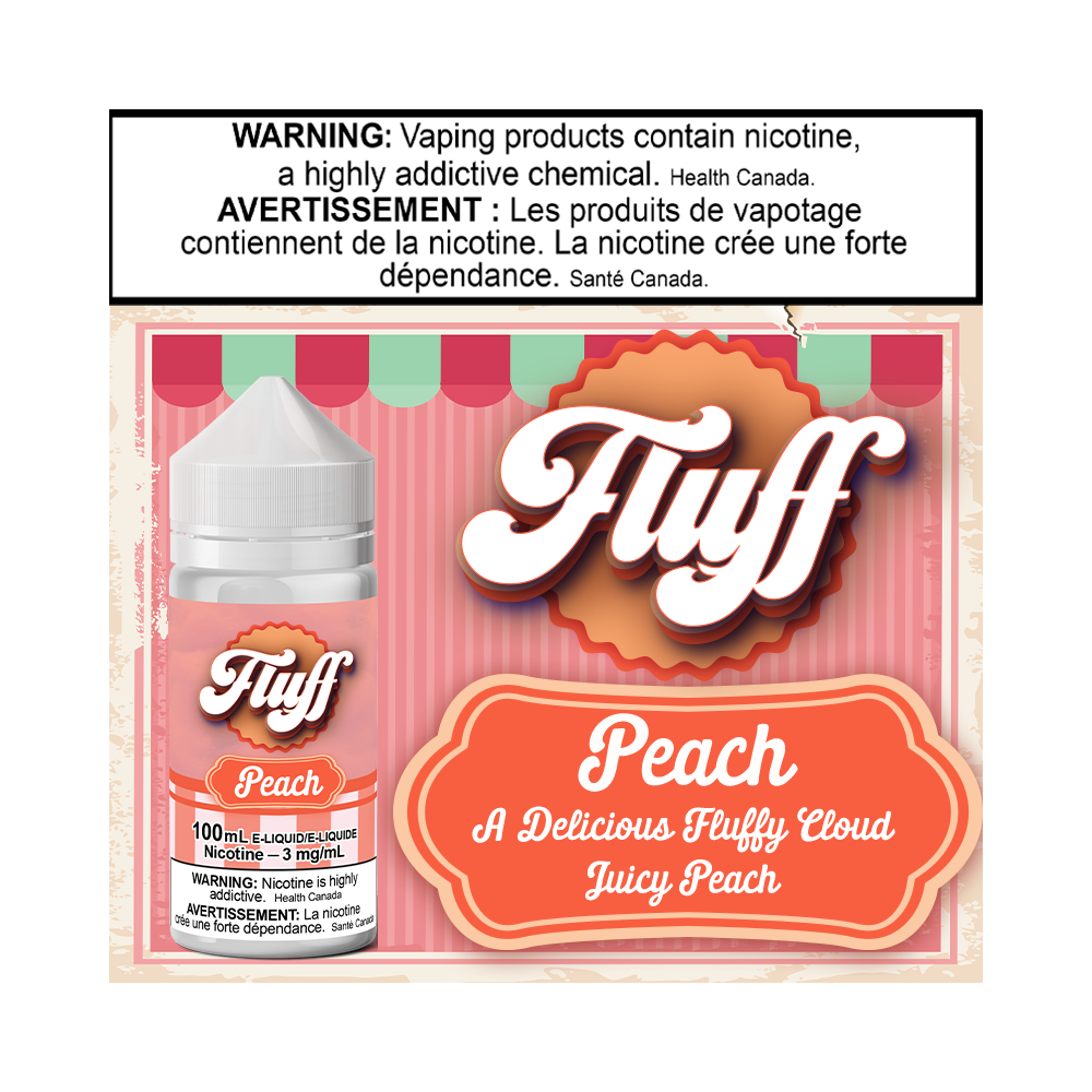 Fluff Peach 100ml Excised