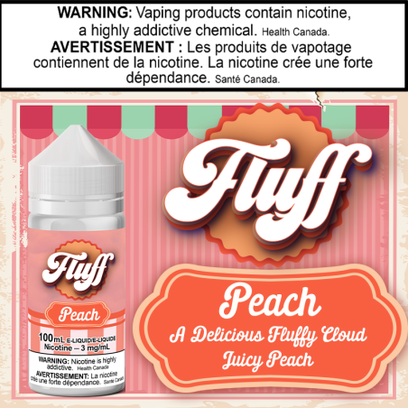 Fluff Peach 100ml Excised
