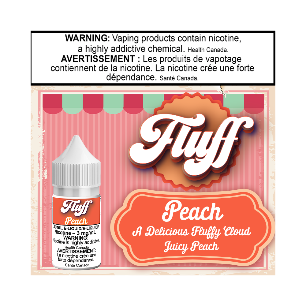 Fluff Peach 30ml Excised