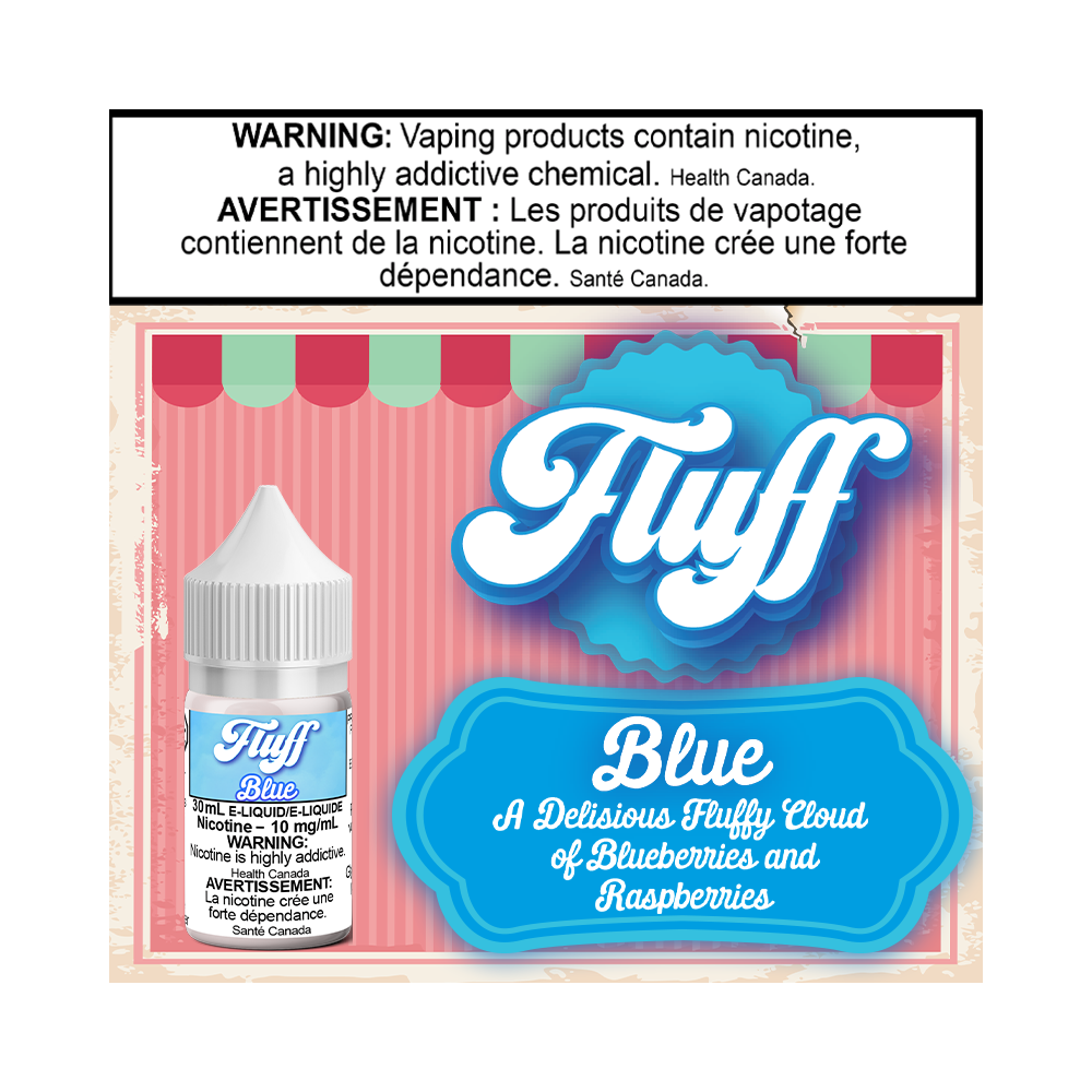 Fluff Blue 30ml Salt Excised